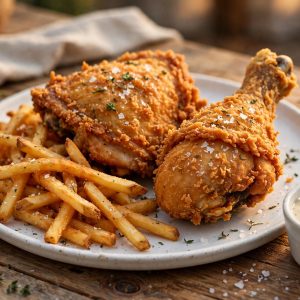 2 Pieces Meal with Fries