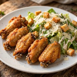 5 Wings & Crispy Chicken Caesar