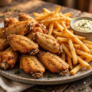 Hungry Wing & Fries